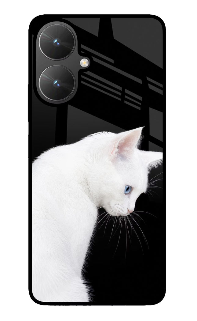 Snow Gaze Poco M6 5G Glass Case