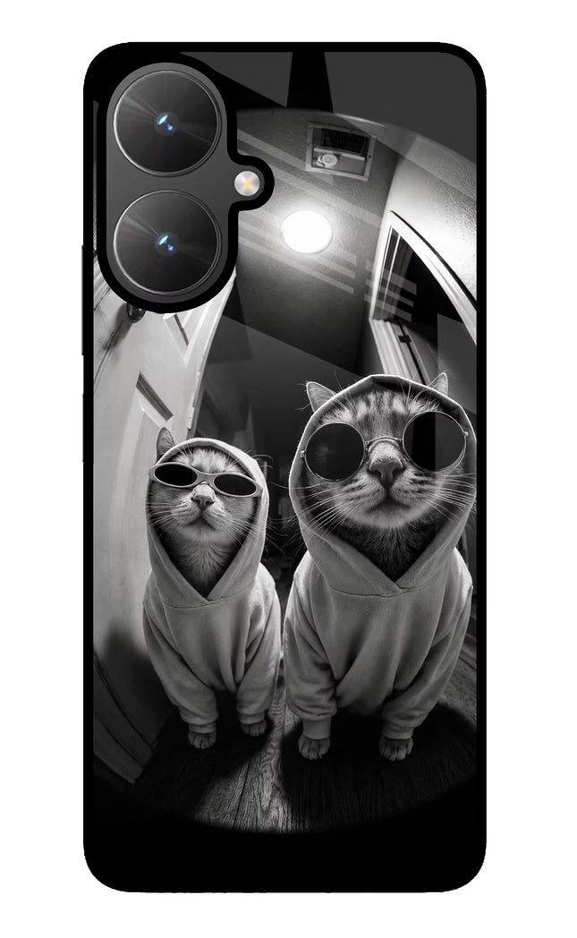 Hood Cats Poco M6 5G Glass Case