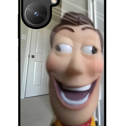 Side Eye Woody Poco M6 5G Glass Case