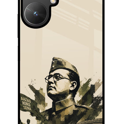 Netaji Rising Poco M6 5G Glass Case