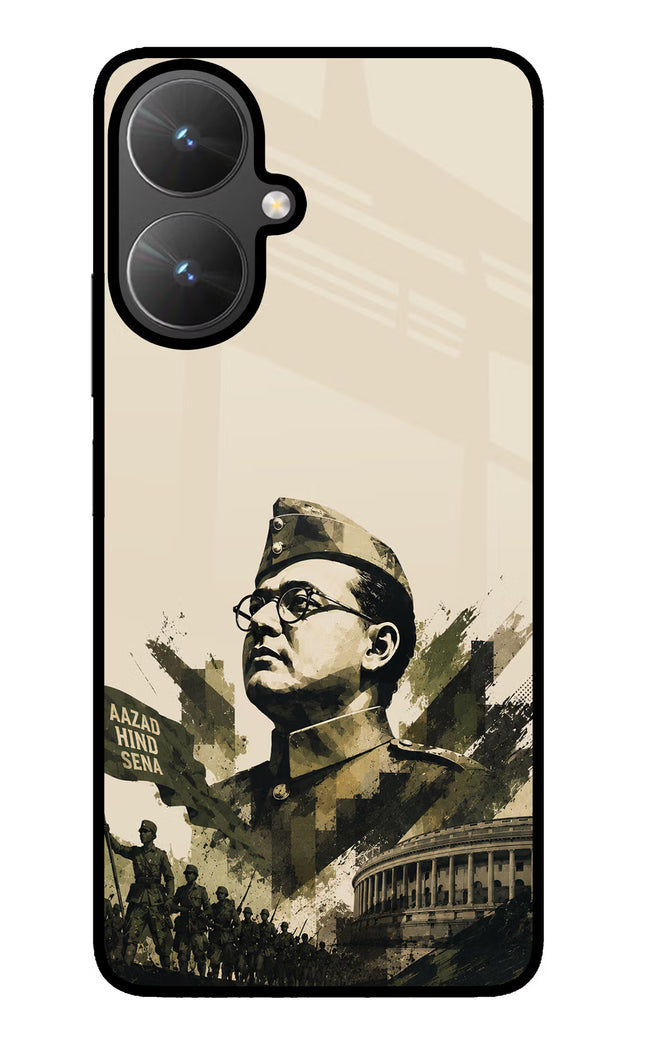 Netaji Rising Poco M6 5G Glass Case