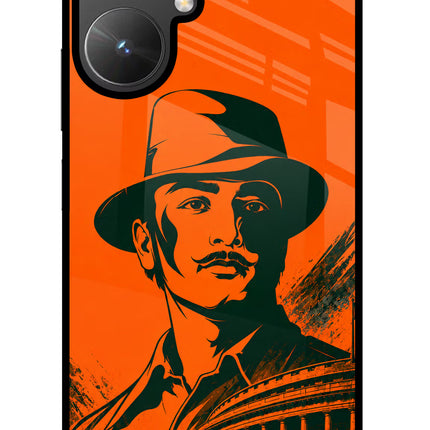 Bhagat Singh Legacy Poco M6 5G Glass Case