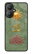 Om & Lotus Poco M6 5G Glass Case