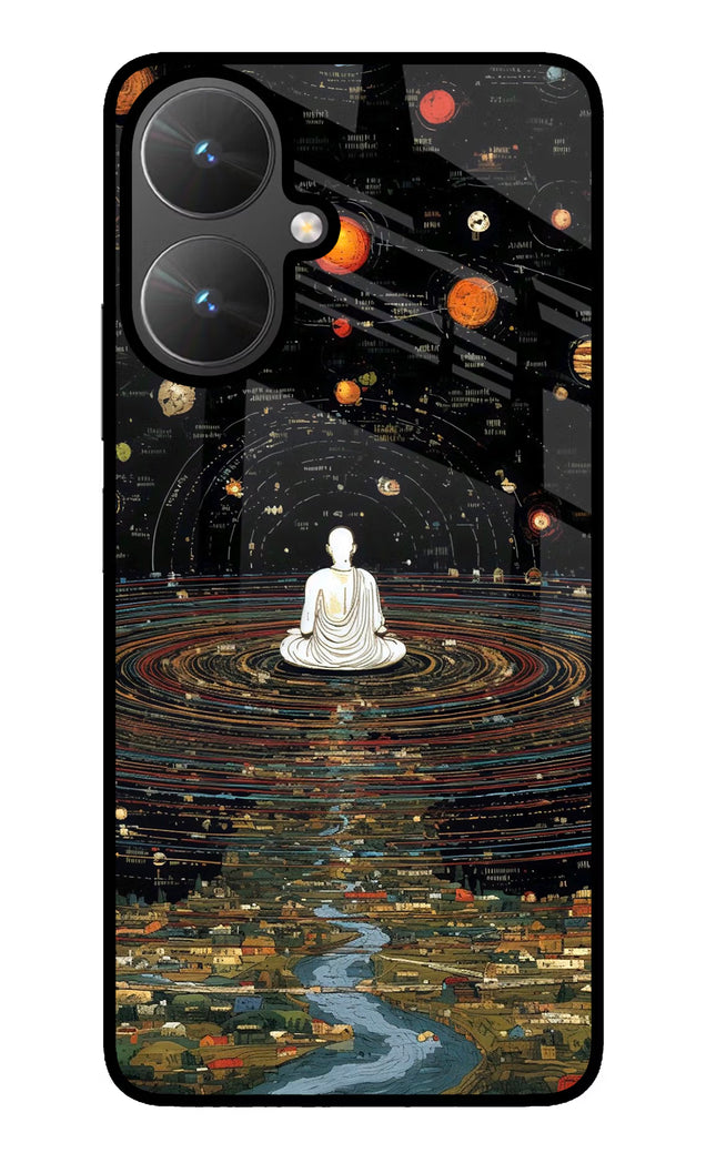 Space Monk Poco M6 5G Glass Case