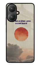 Pixel Sun Poco M6 5G Glass Case