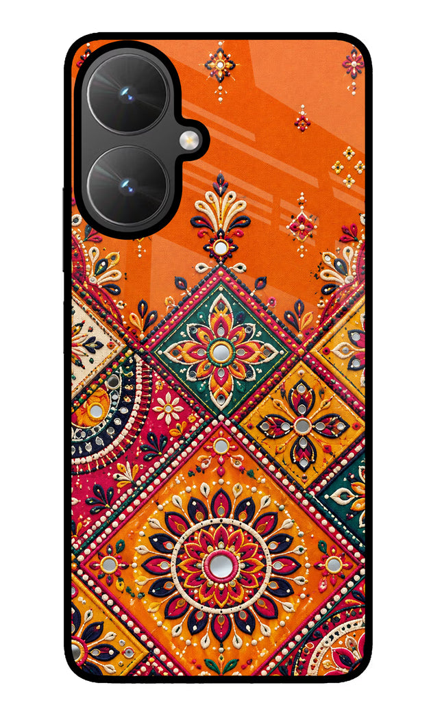 Kutch Glow Poco M6 5G Glass Case