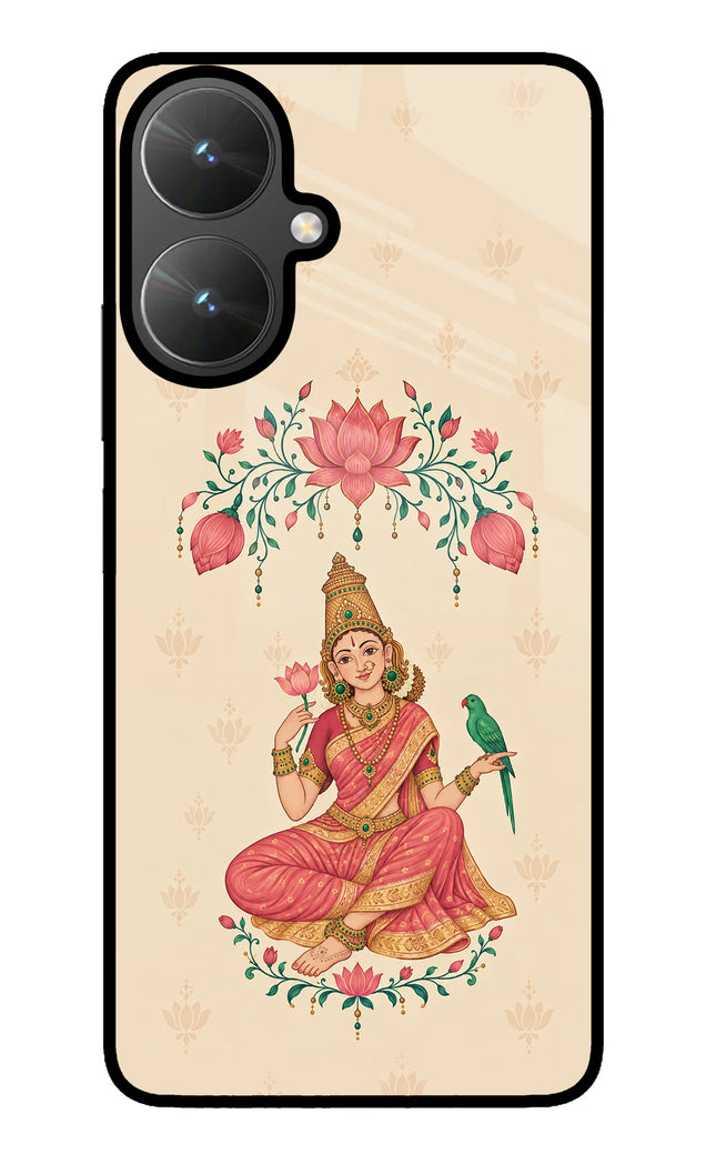 Goddess Lakshmi Poco M6 5G Glass Case