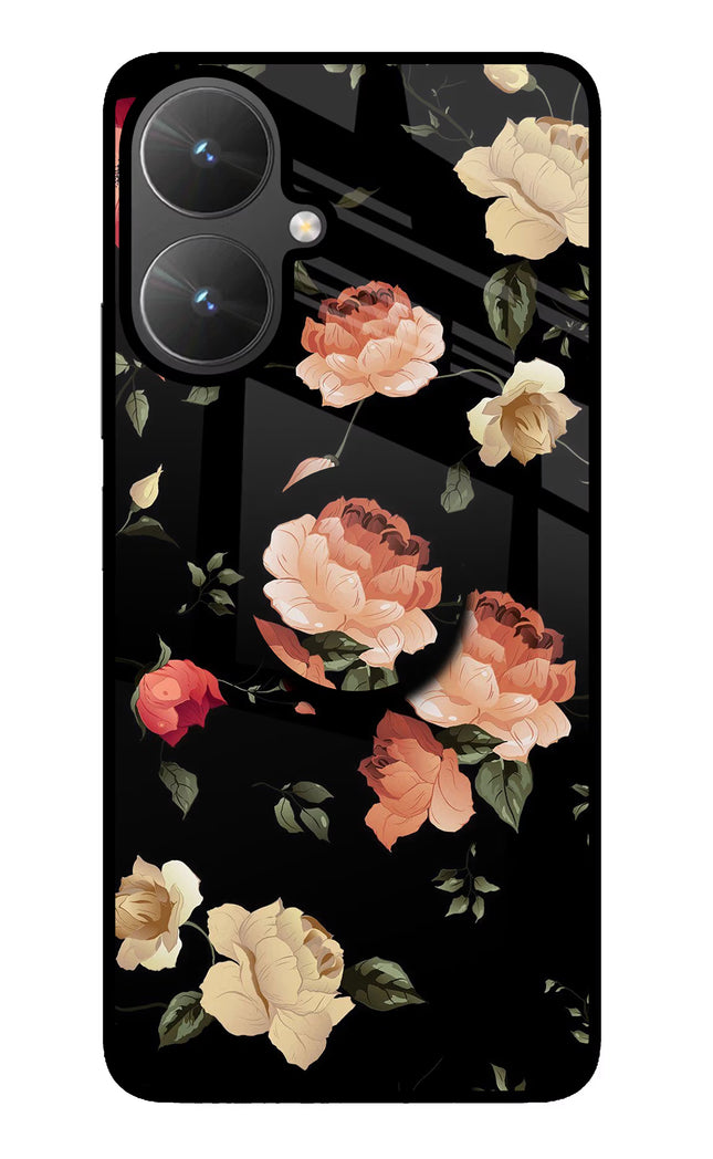 Flowers Poco M6 5G Pop Case by Casekaro