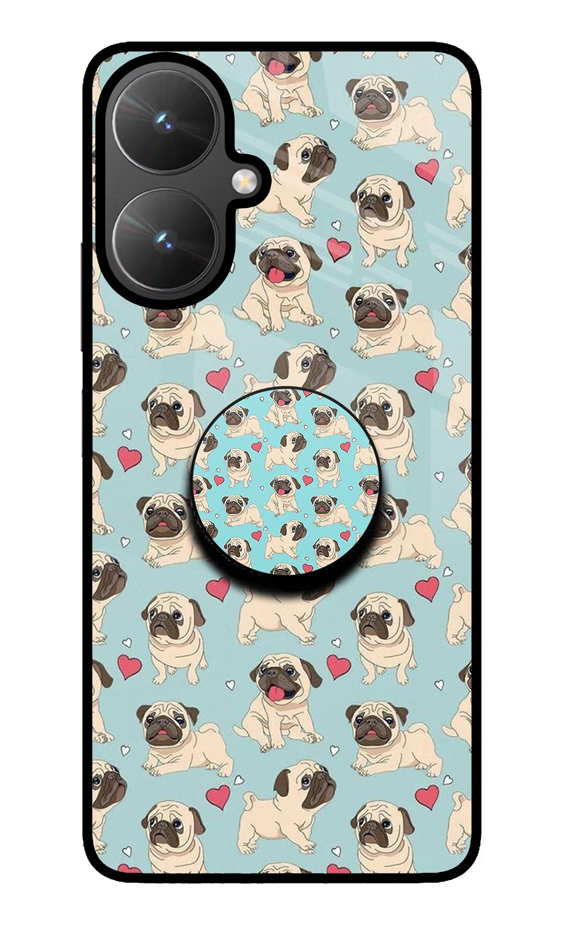 Pug Dog Poco M6 5G Pop Case by Casekaro