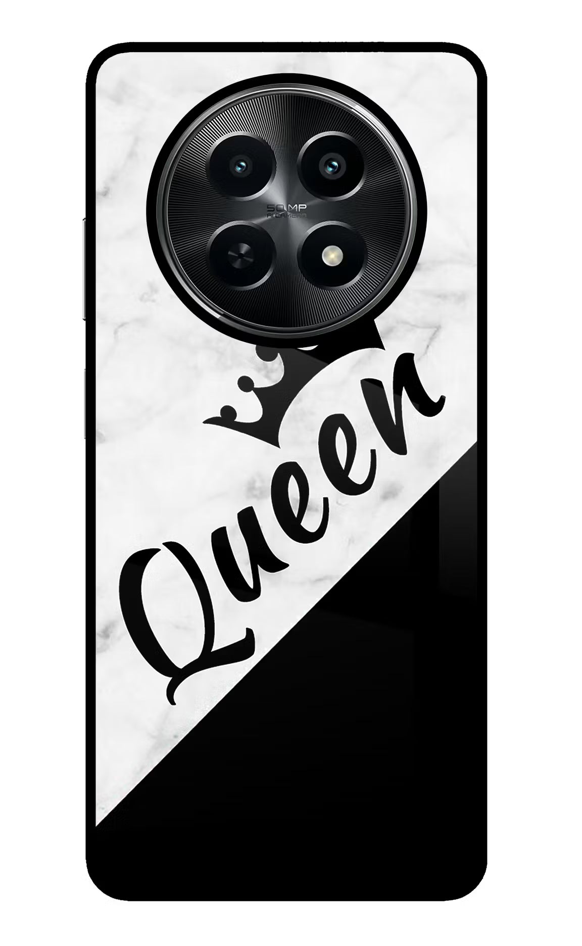 Queen Realme C65 5G Glass Case
