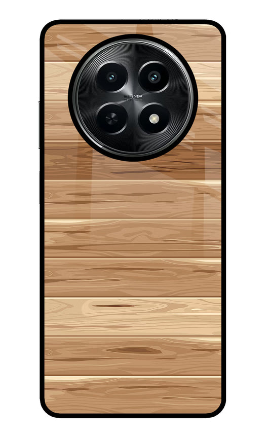 Wooden Vector Realme C65 5G Glass Case