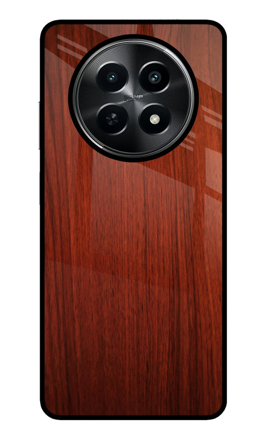 Wooden Plain Pattern Realme C65 5G Glass Case