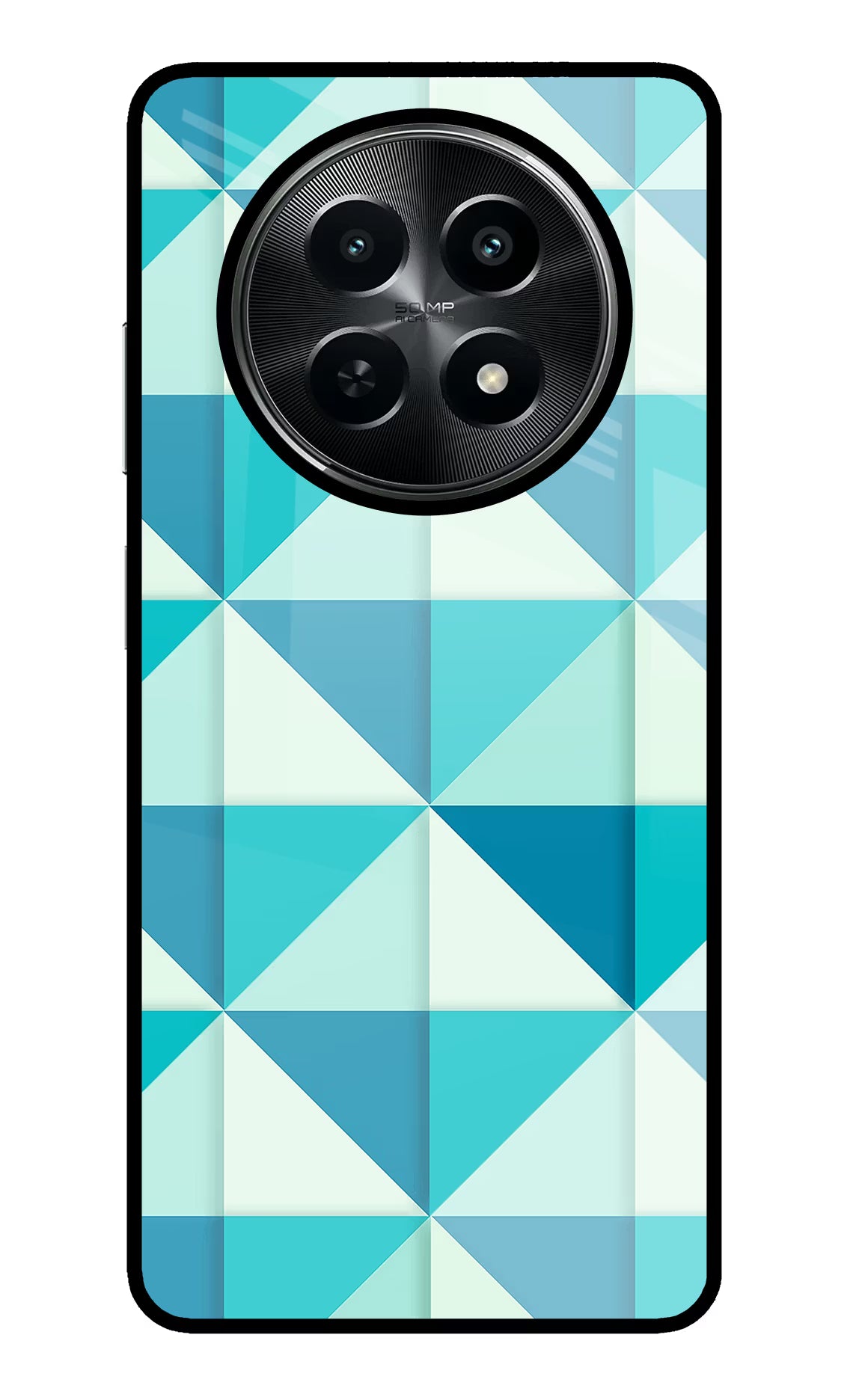 Abstract Realme C65 5G Glass Case Back Cover by Casekaro