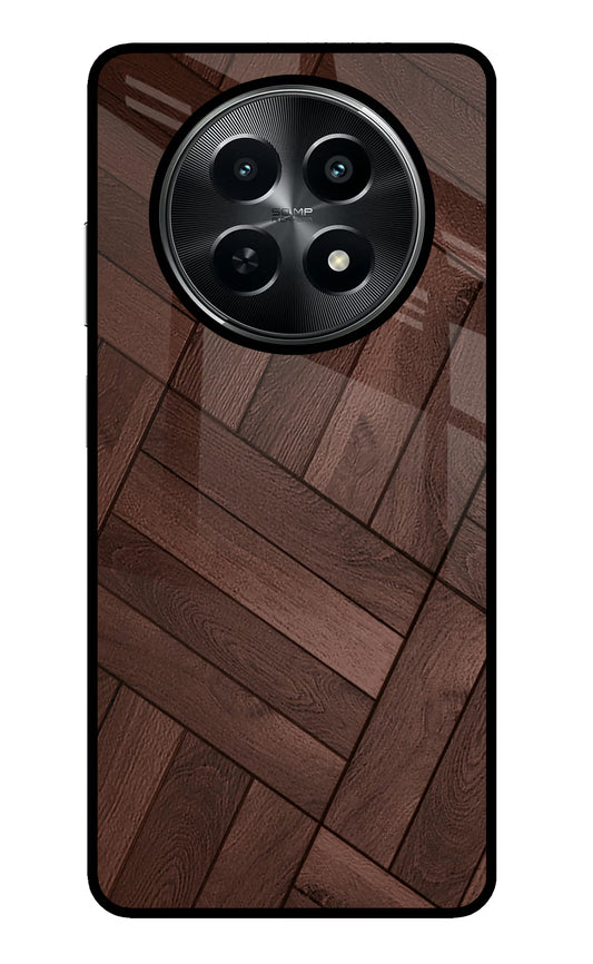Wooden Texture Design Realme C65 5G Glass Case