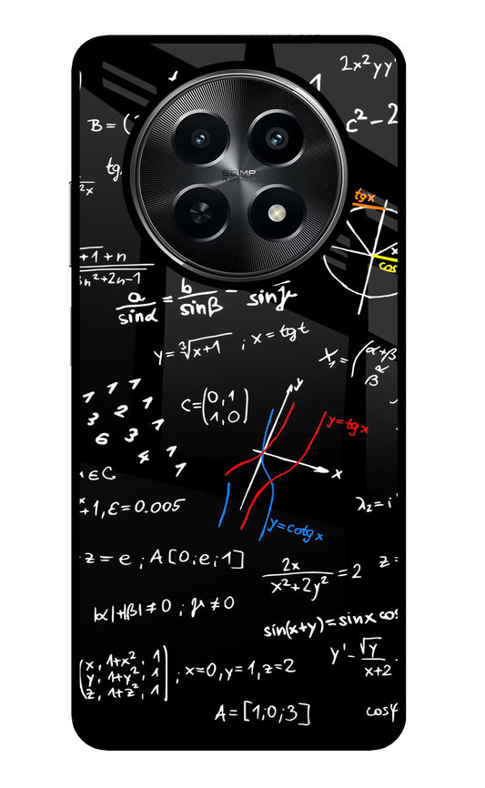 Mathematics Formula Realme C65 5G Glass Case