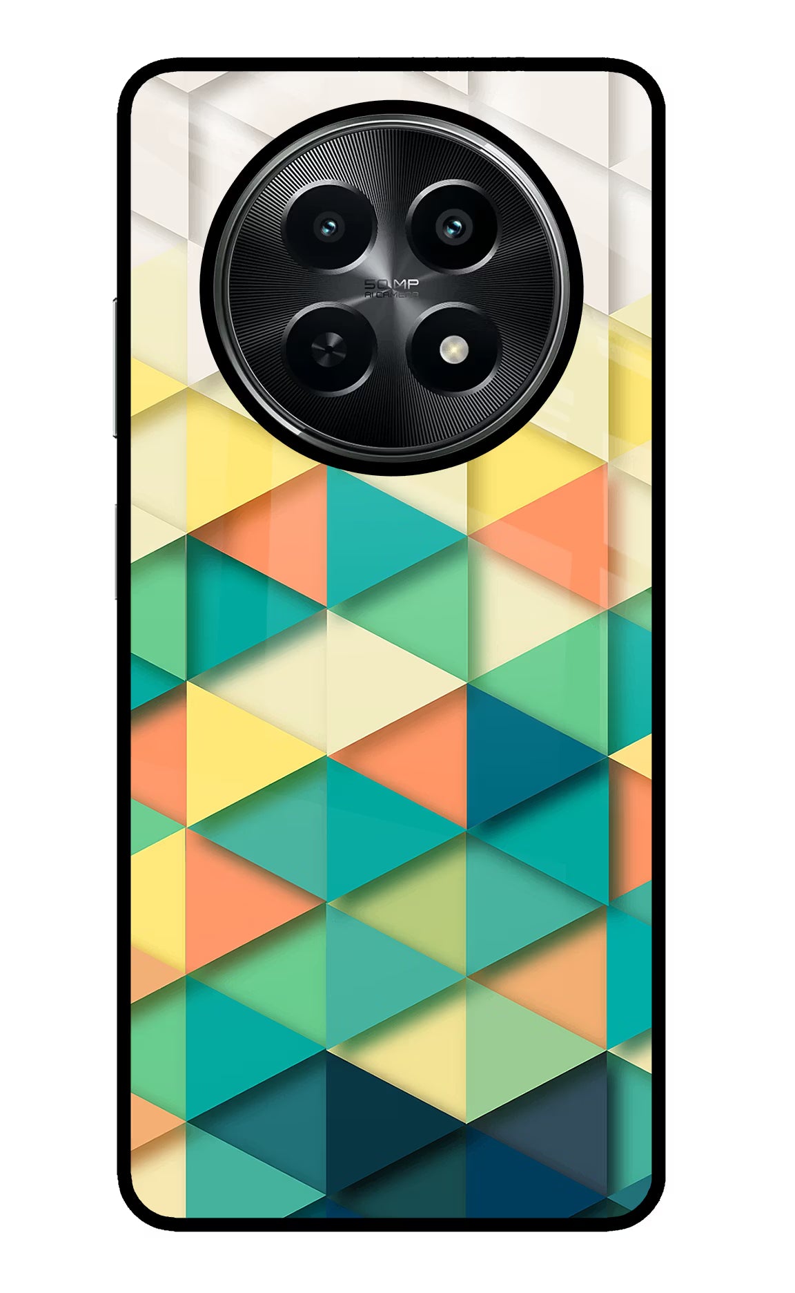 Abstract Realme C65 5G Glass Case