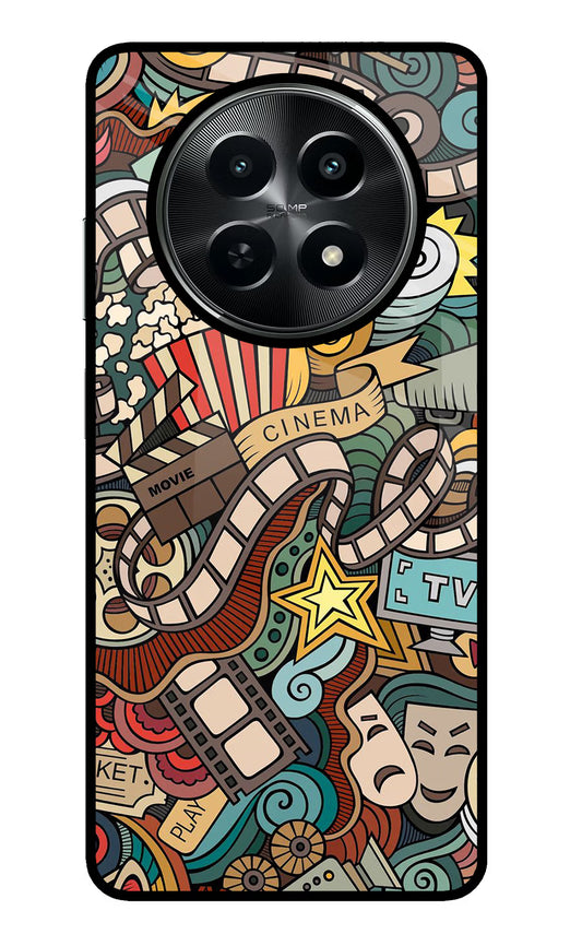 Cinema Abstract Realme C65 5G Glass Case