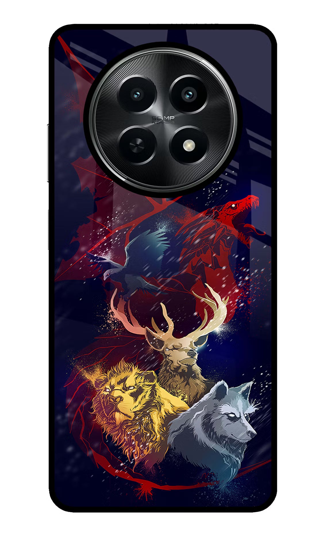 Game Of Thrones Realme C65 5G Glass Case Back Cover by Casekaro