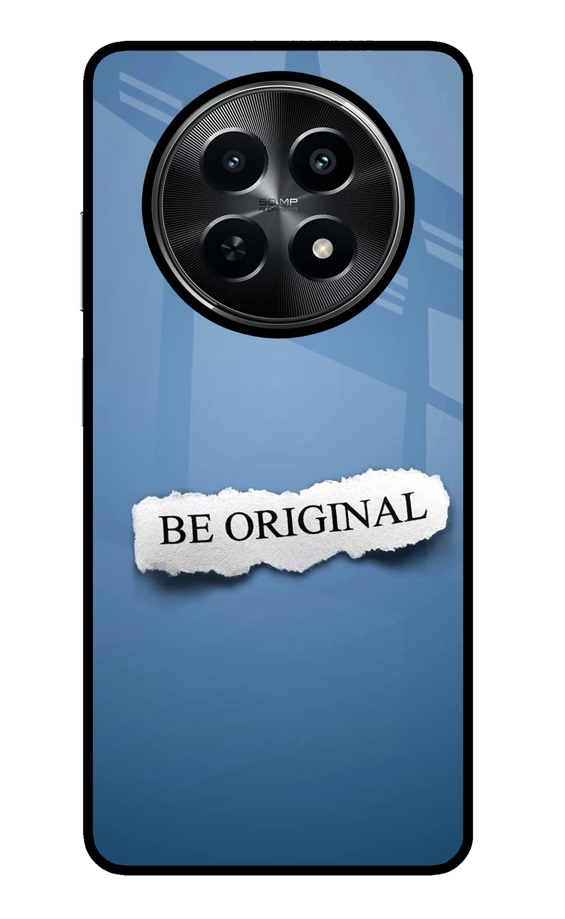 Be Original Realme C65 5G Glass Case Back Cover by Casekaro
