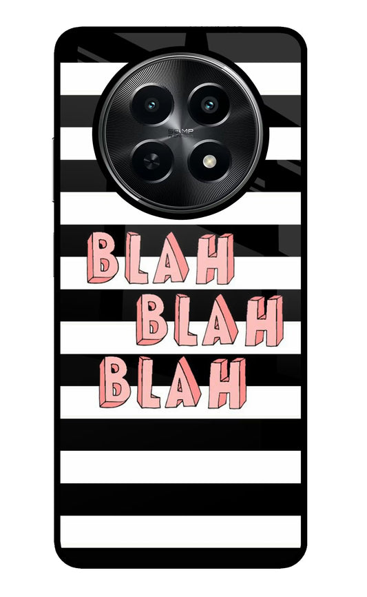 Blah Blah Blah Realme C65 5G Glass Case