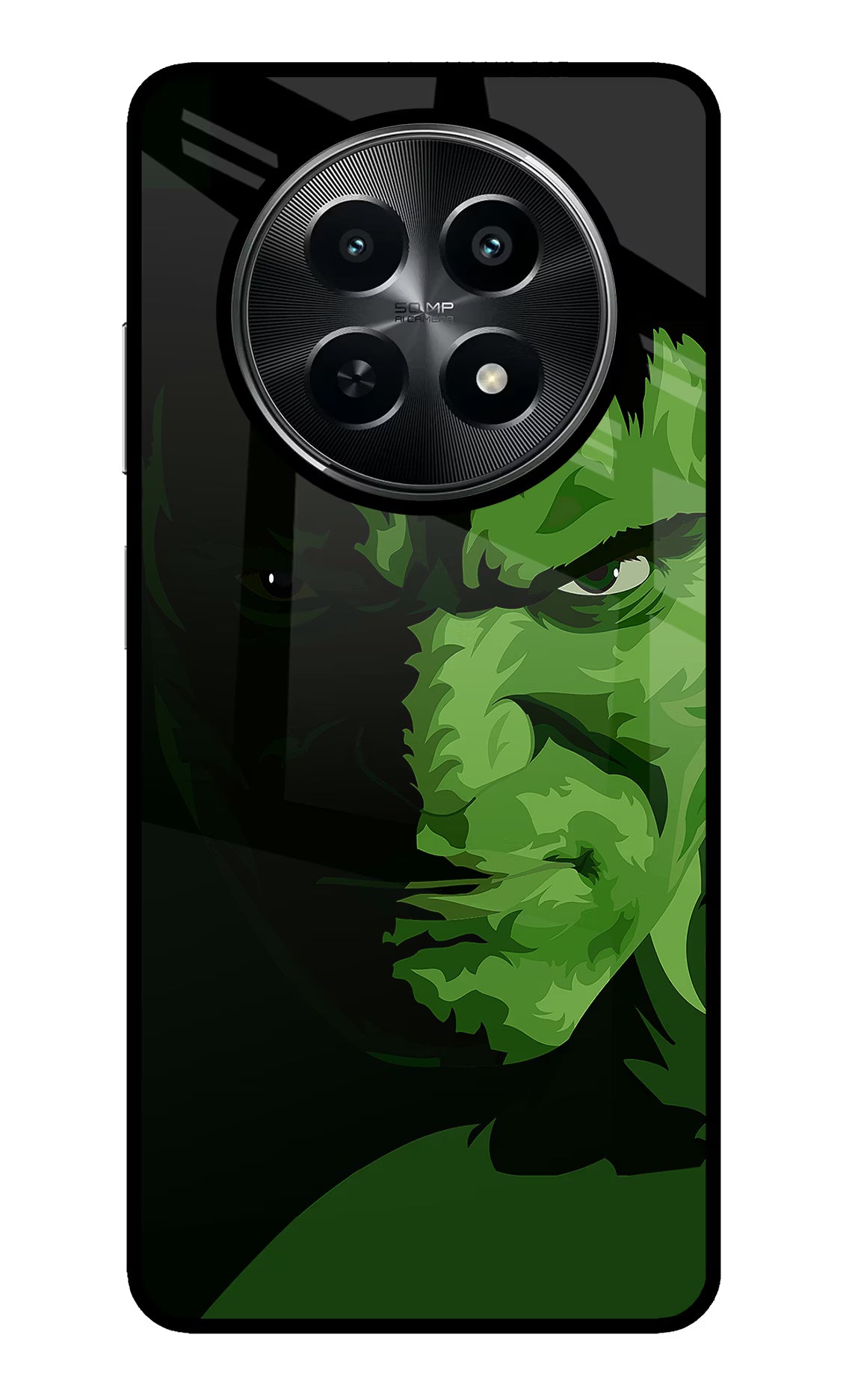 HULK Realme C65 5G Glass Case Back Cover by Casekaro