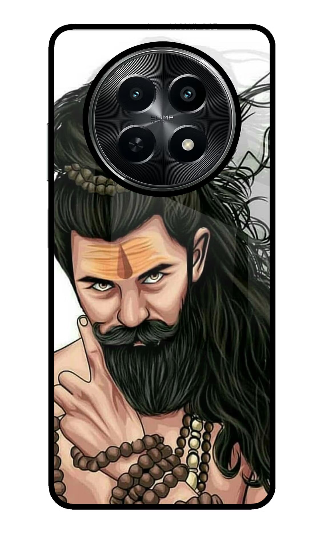 Mahadev Realme C65 5G Glass Case Back Cover by Casekaro