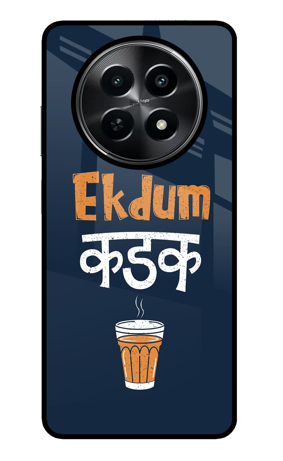 Ekdum Kadak Chai Realme C65 5G Glass Case
