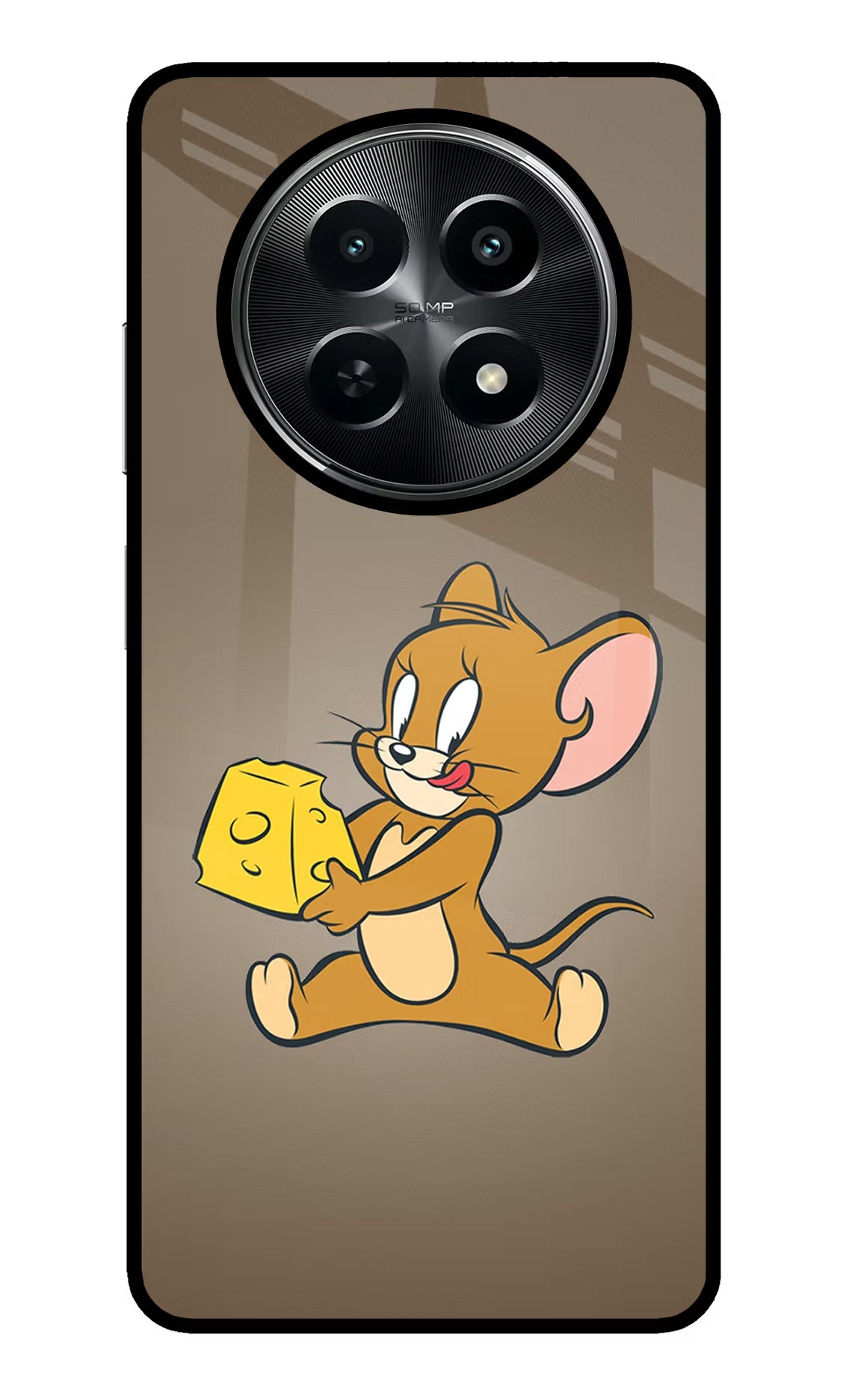 Jerry Realme C65 5G Glass Case Back Cover by Casekaro