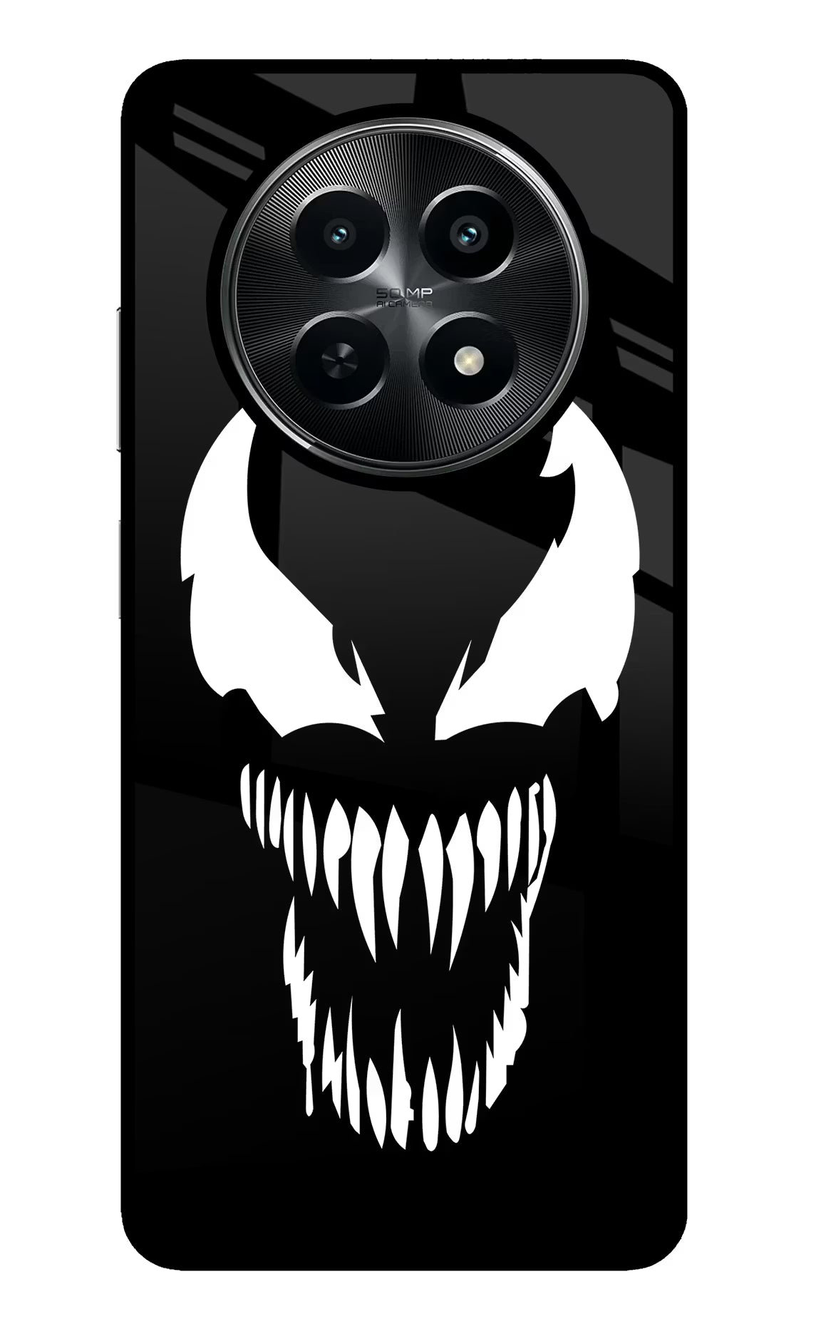 Venom Realme C65 5G Glass Case Back Cover by Casekaro