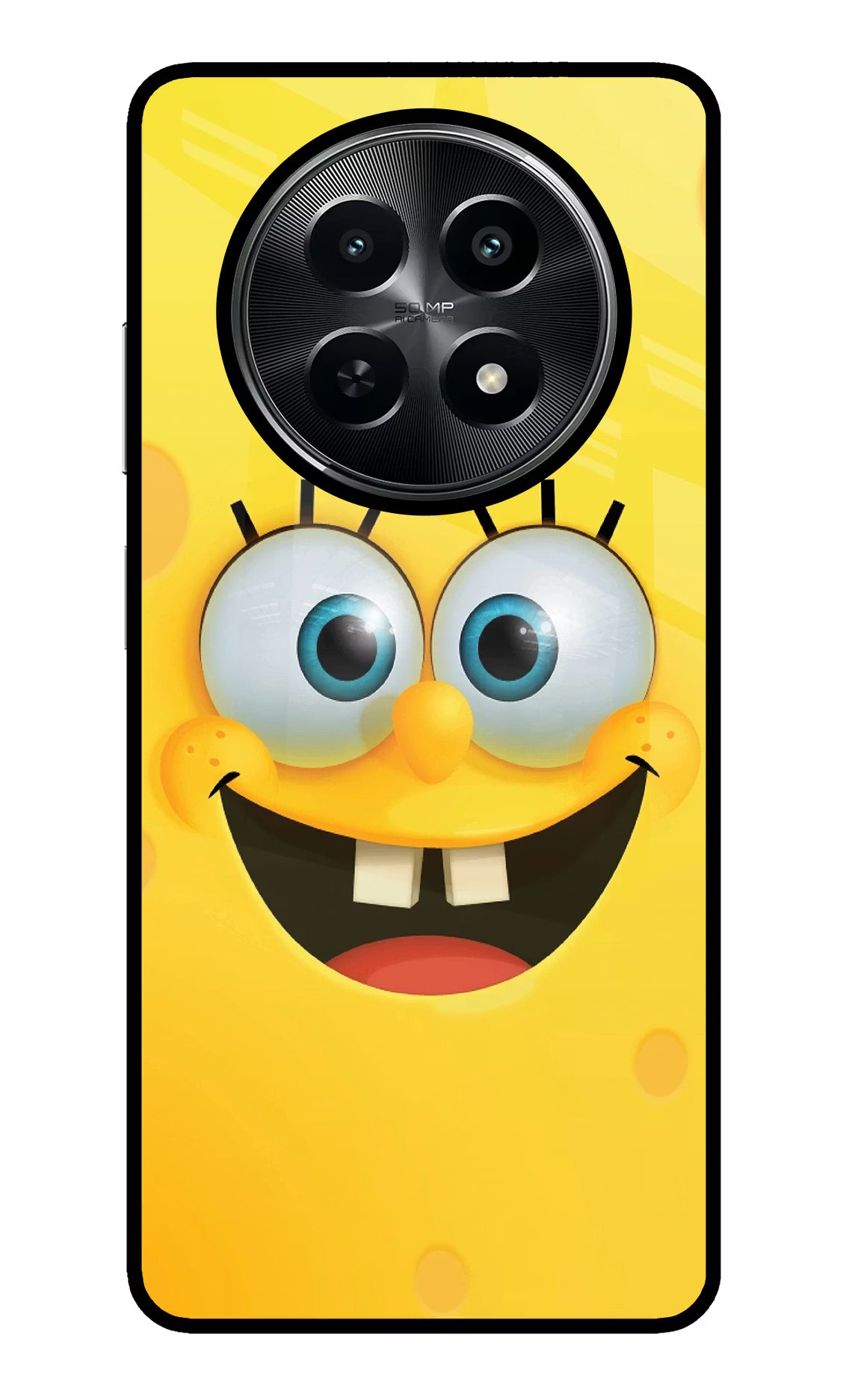 Sponge 1 Realme C65 5G Glass Case Back Cover by Casekaro