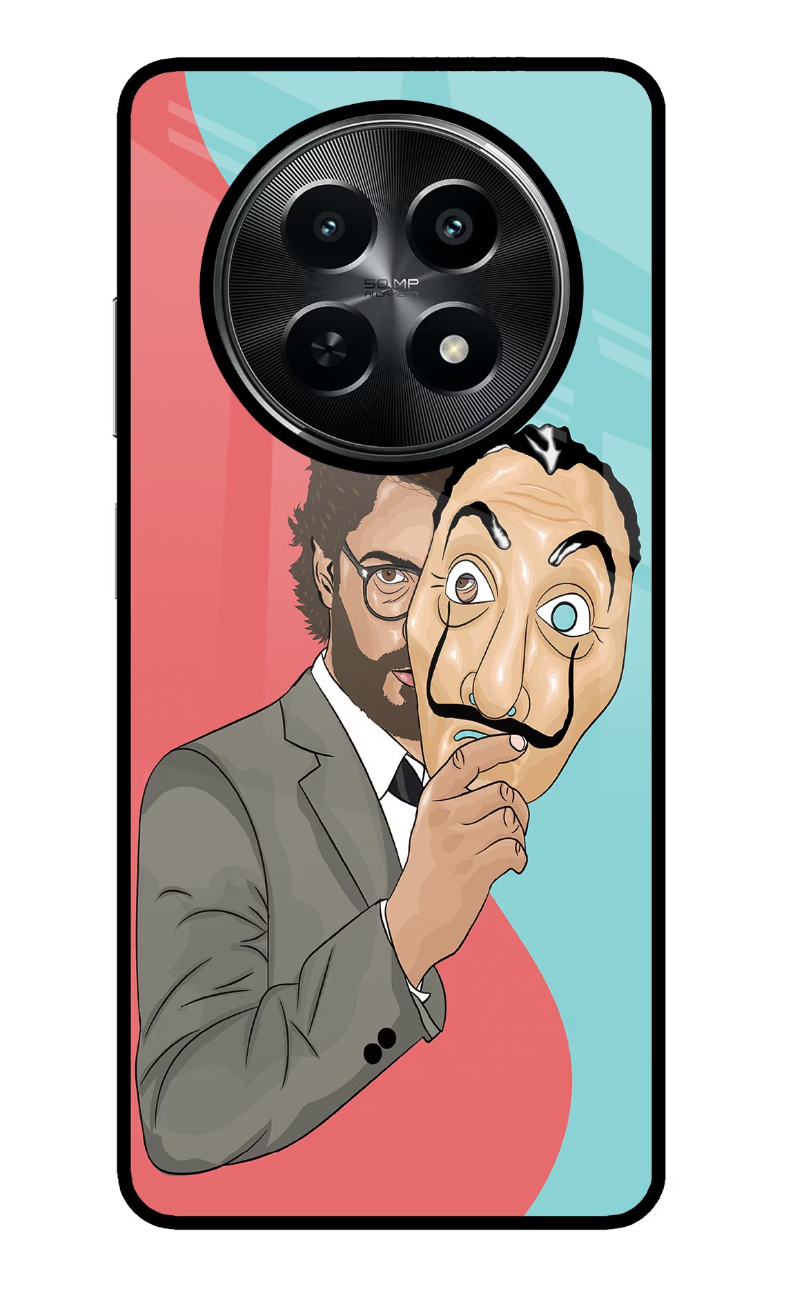 Professor Realme C65 5G Glass Case Back Cover by Casekaro
