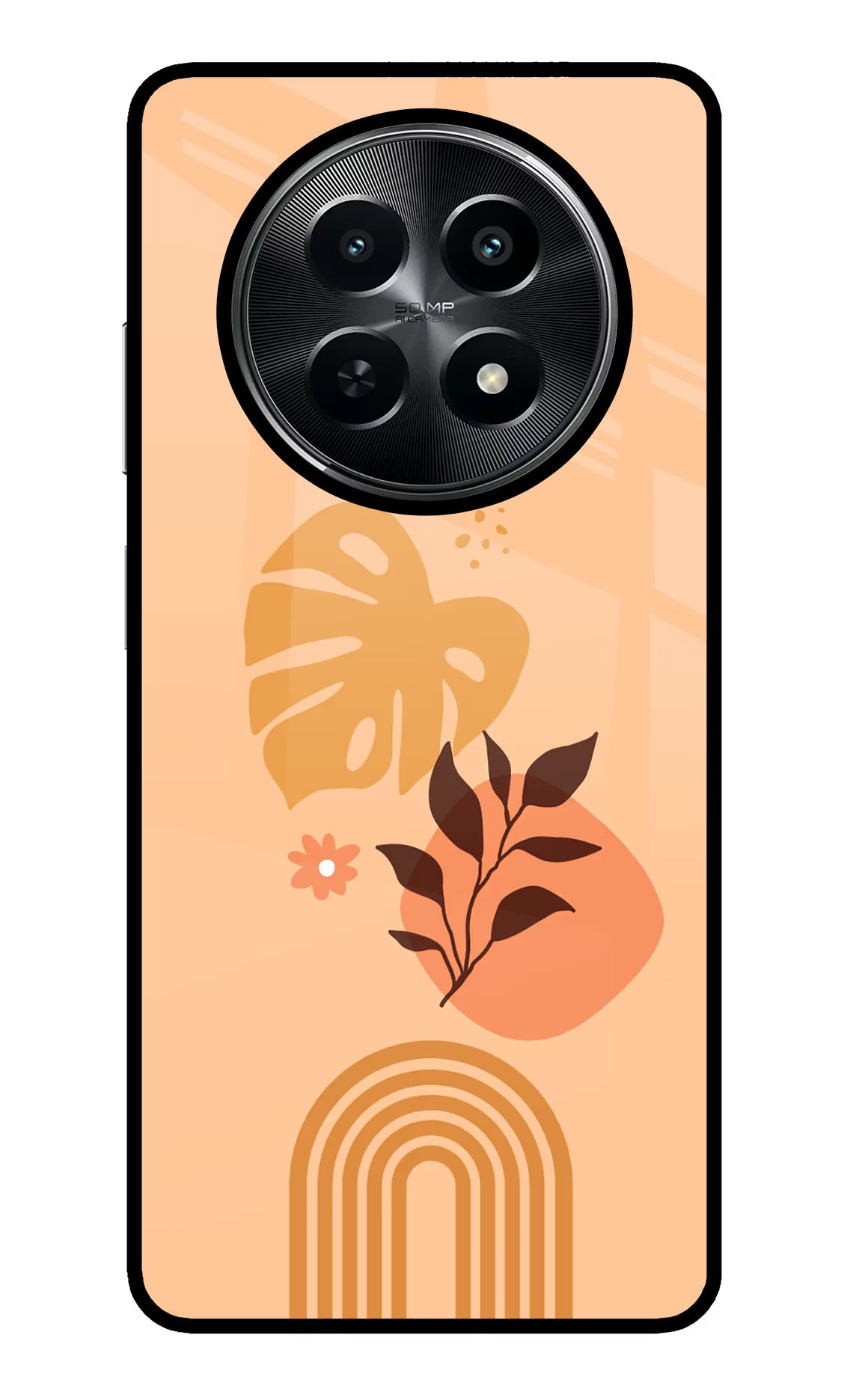 Bohemian Art Realme C65 5G Glass Case Back Cover by Casekaro