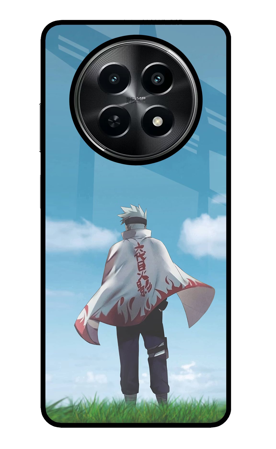 Kakashi Realme C65 5G Glass Case Back Cover by Casekaro