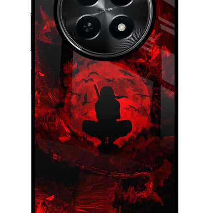 Itachi Uchiha Realme C65 5G Glass Case Back Cover by Casekaro