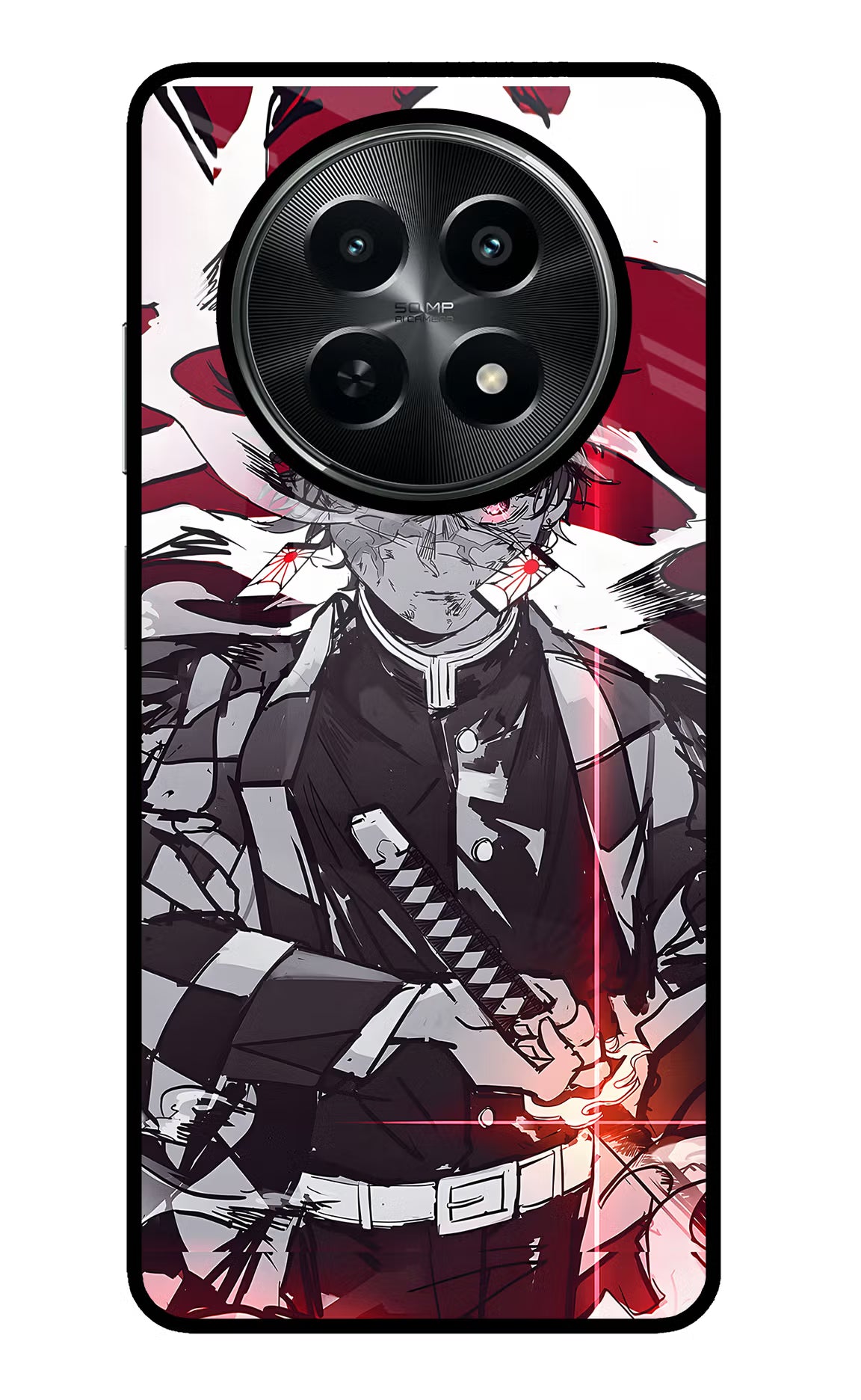 Demon Slayer Realme C65 5G Glass Case