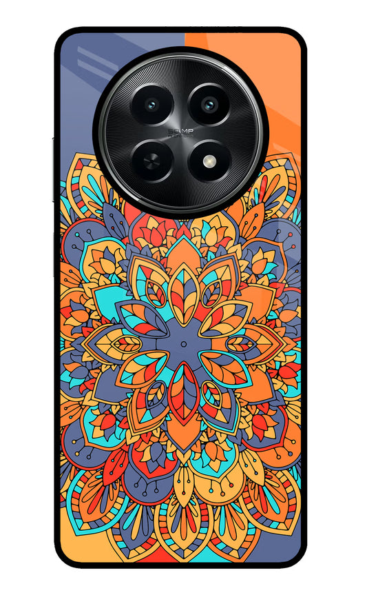 Color Mandala Realme C65 5G Glass Case