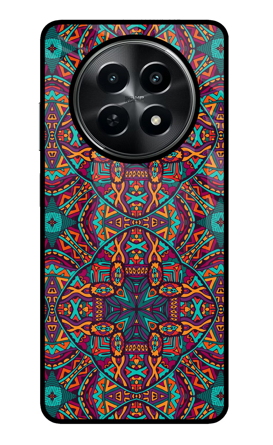 Colour Mandala Realme C65 5G Glass Case