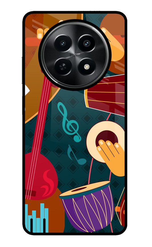 Music Instrument Realme C65 5G Glass Case