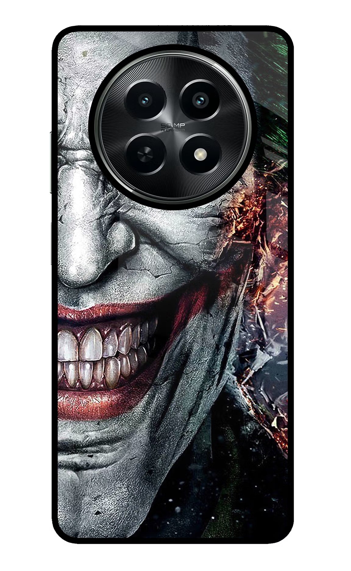 Joker Cam Realme C65 5G Glass Case Back Cover by Casekaro