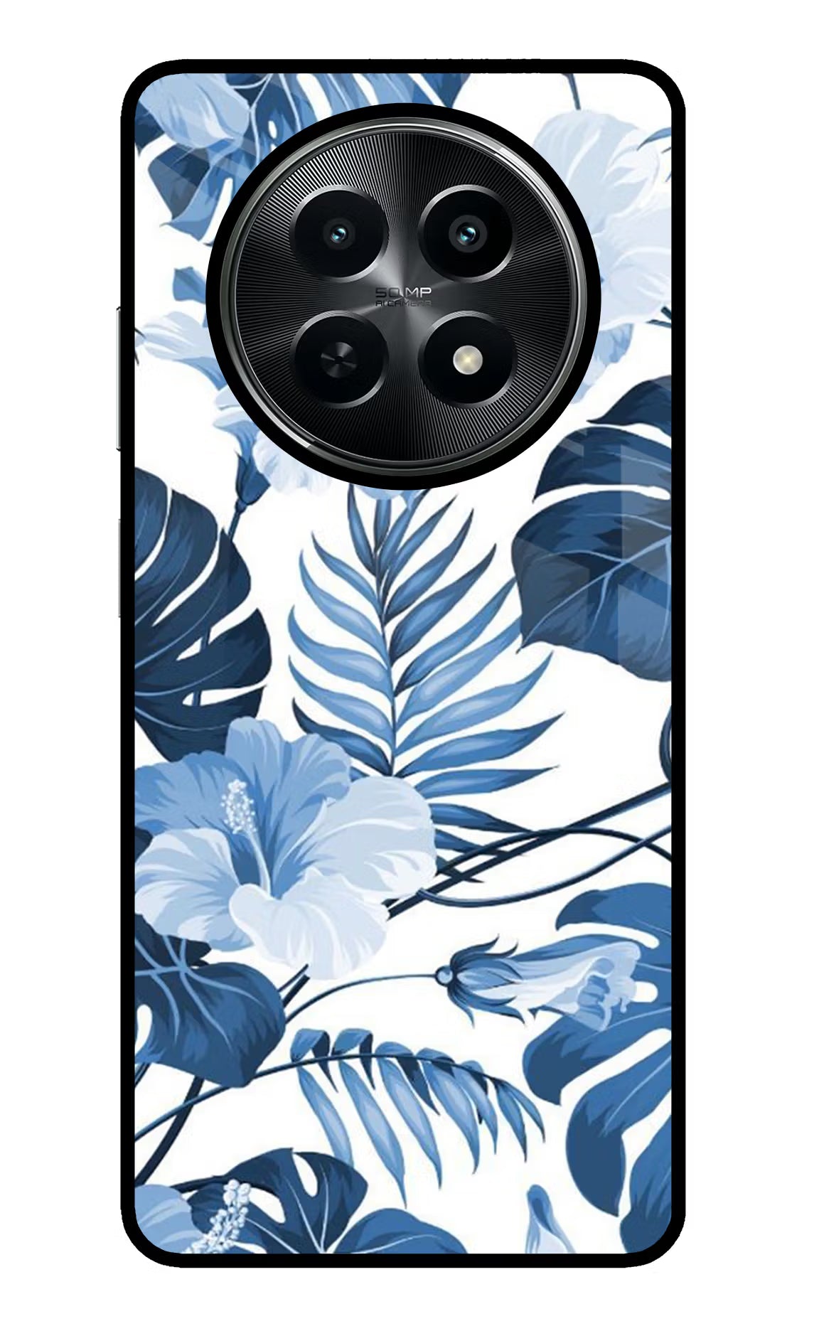Fabric Art Realme C65 5G Glass Case Back Cover by Casekaro