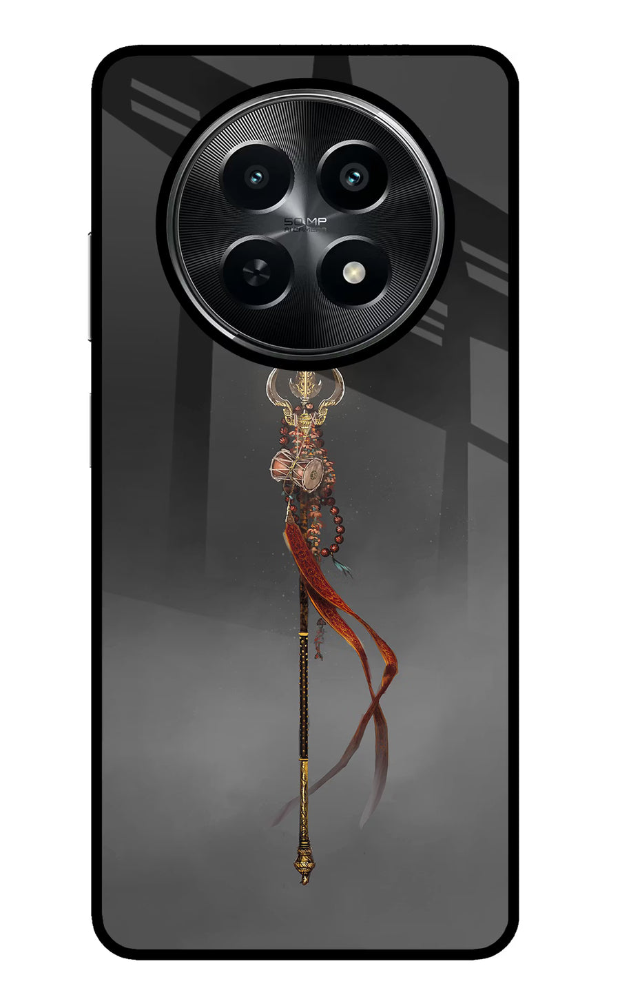 Shiv Trishul Realme C65 5G Back Cover, Metal case