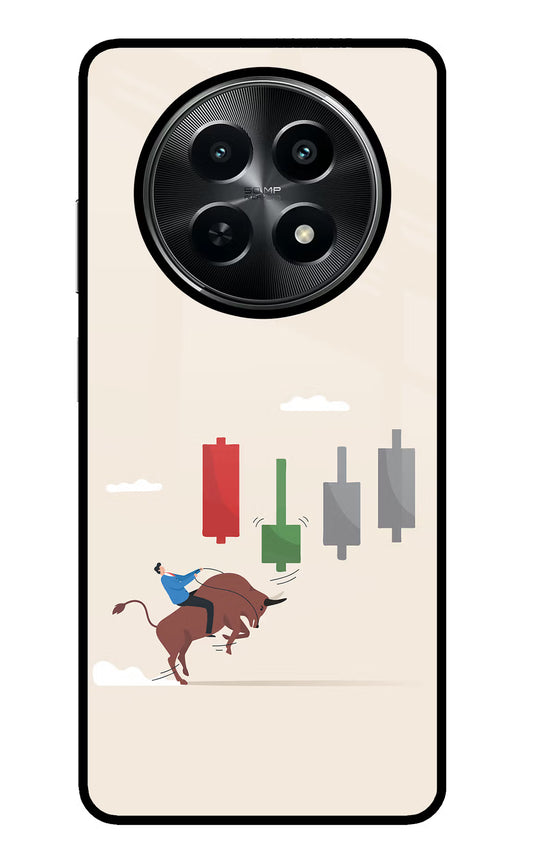 Bull Trading Momentum Realme C65 5G Glass Case