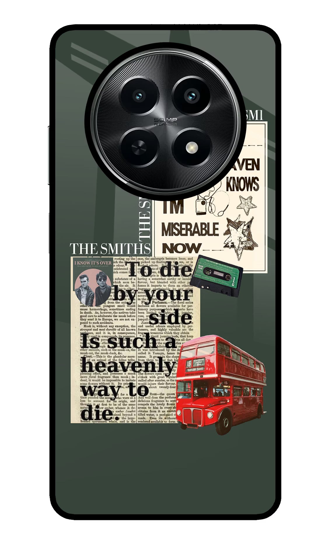 The Smiths Realme C65 5G Glass Case Back Cover by Casekaro