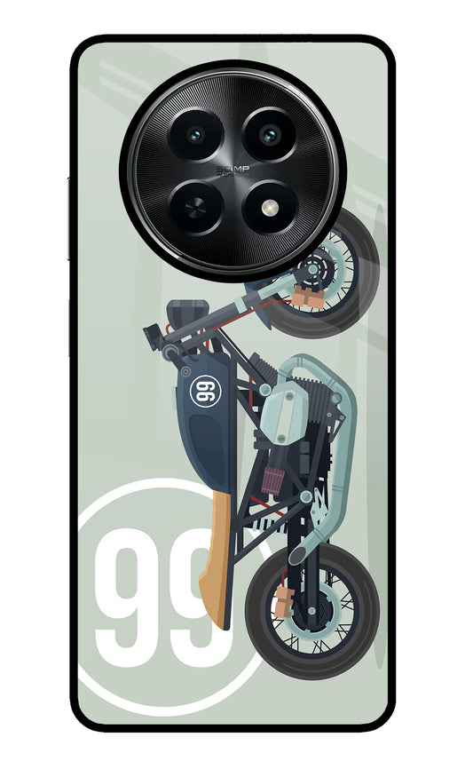 Classic Cafe Racer 99 Realme C65 5G Glass Case