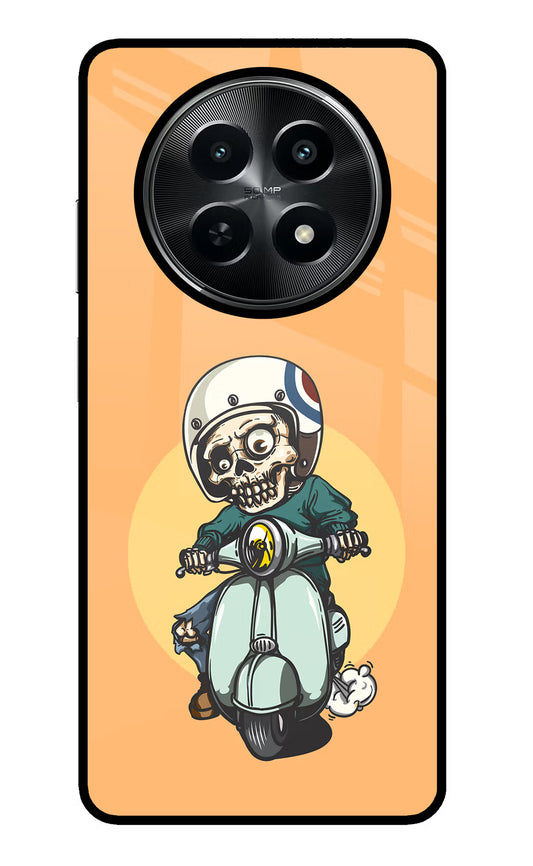 Undead Biker Realme C65 5G Glass Case