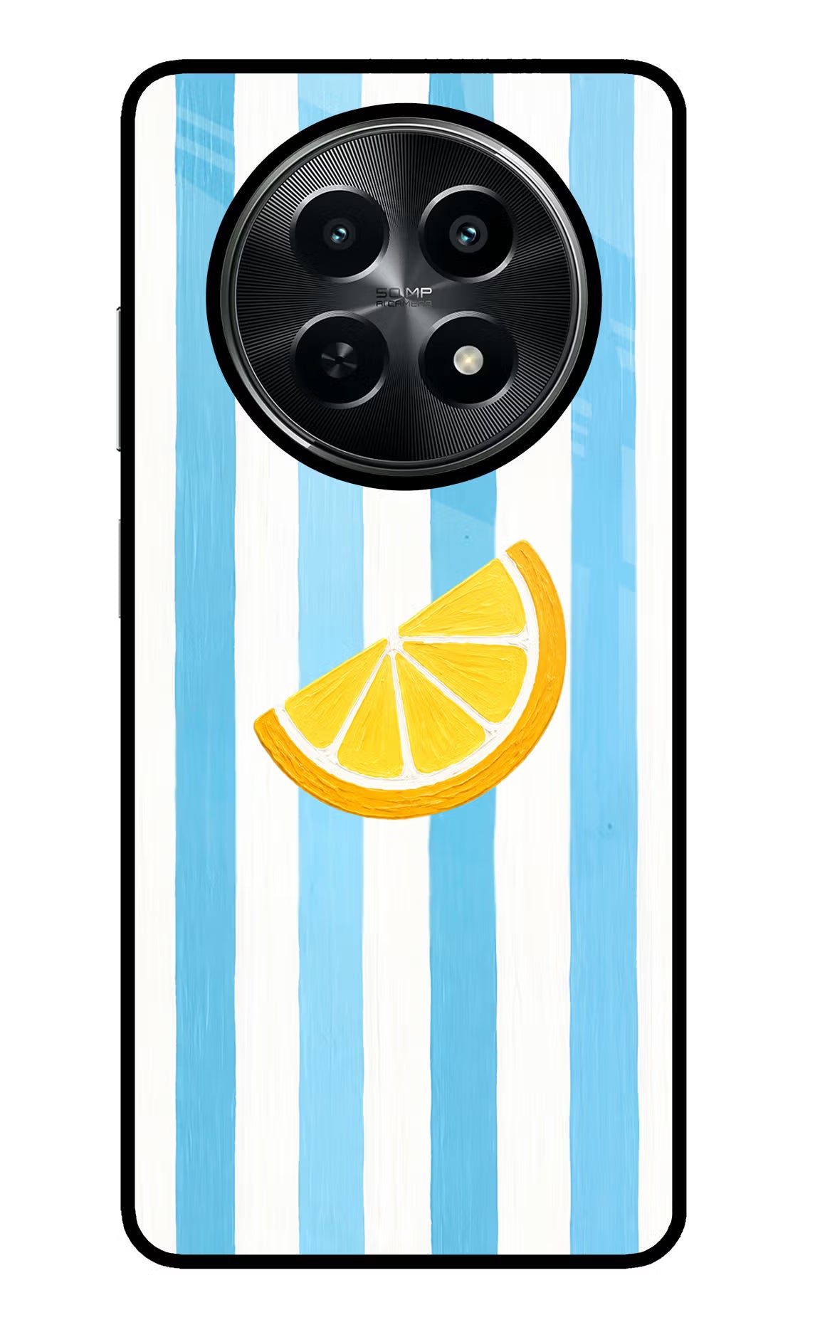 Summer Lemon Realme C65 5G Glass Case