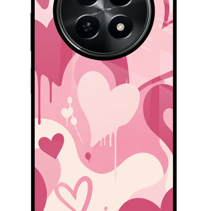 Hearty case Realme C65 5G Glass Case