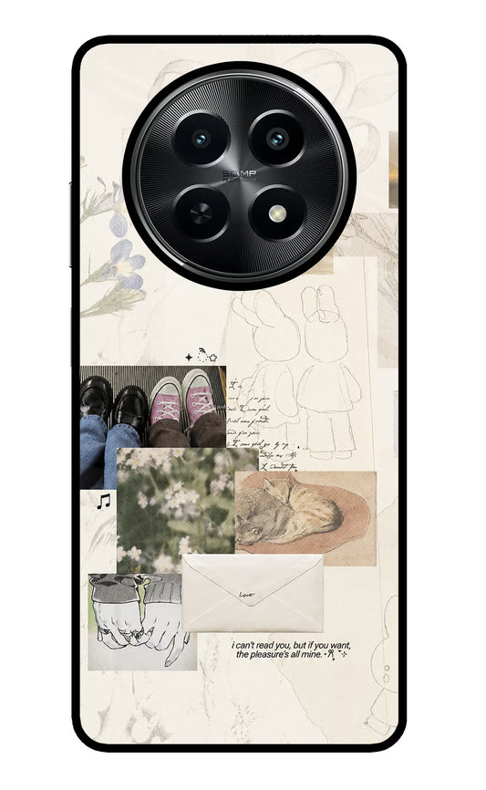 Soft Aesthetic Realme C65 5G Glass Case