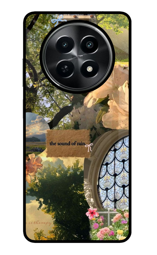 Rain Realme C65 5G Glass Case