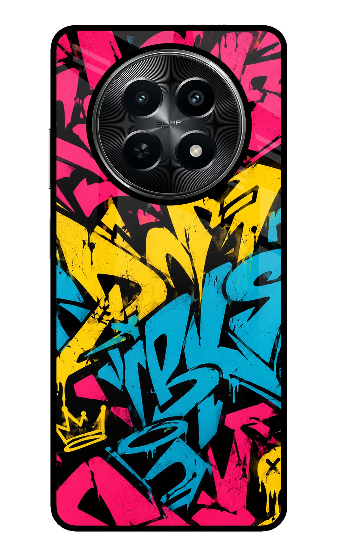Graffiti Vibe Realme C65 5G Glass Case